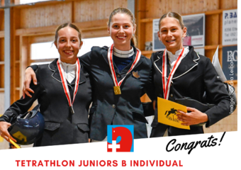 Championnats suisses de tétrathlon - Juniors B Individuel | © Sandra Leibacher